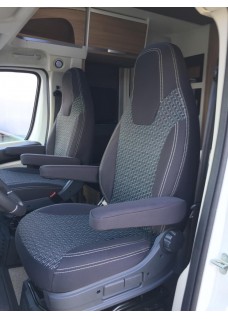 autopotahy Fiat Ducato obytné 2 místa