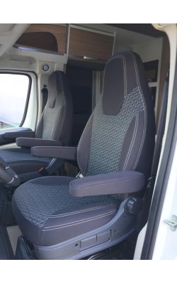 autopotahy Fiat Ducato obytné 2 místa